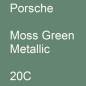 Preview: Porsche, Moss Green Metallic, 20C.